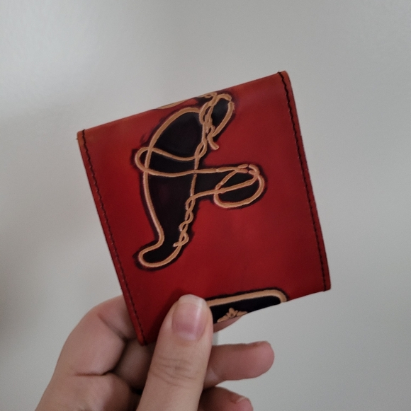 Piero Capecchi Handbags - Piero Capecchi of Florence Italian Leather Square Pouch/Coin Purse